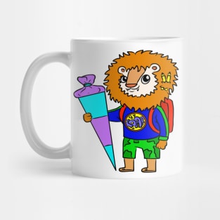 School start of school children school bag Mug